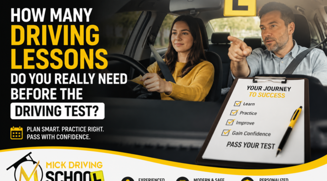 How Many Driving Lessons Do You Really Need Before the Driving Test?